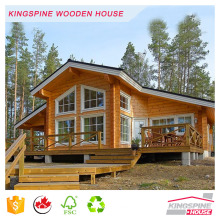 Casa prefabricada de cabina de madera con alta calidad de KINGSPINE